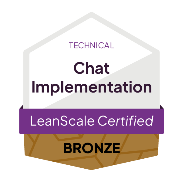 LeanScale_CertificationBadge__ChatImplementation(Liveand-orAutomated)--_Technical_Bronze