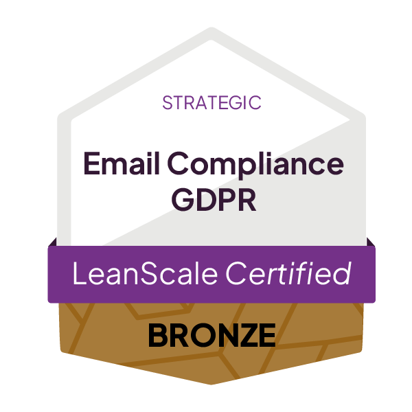 LeanScale_CertificationBadge__EmailCompliance-GDPR--_Strategic_Bronze