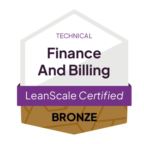 LeanScale_CertificationBadge__FinanceAndBilling_Technical_Bronze