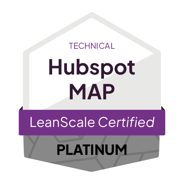 LeanScale_CertificationBadge__HubspotMAP_Technical_Platinum