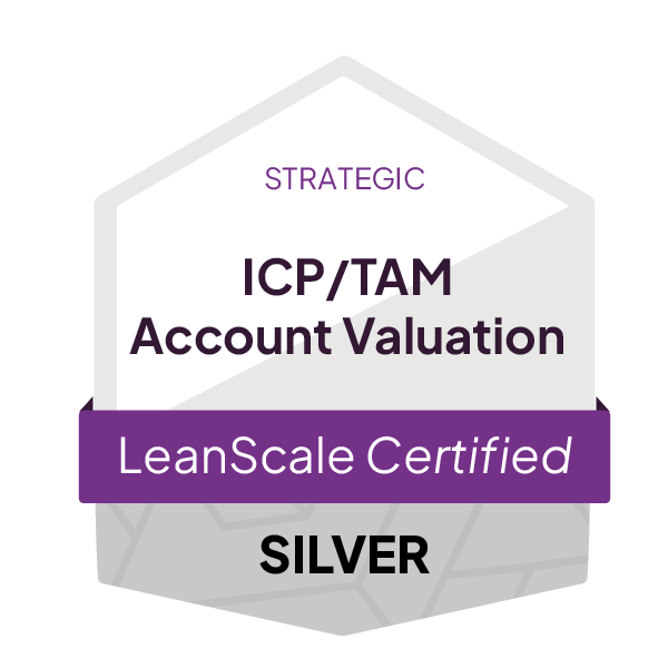 LeanScale_CertificationBadge__ICP-TAM-AccountValuation_Strategic_Silver