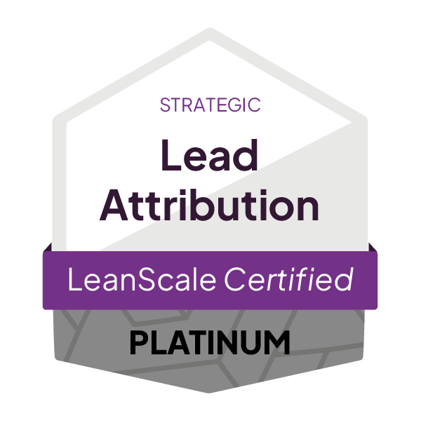 LeanScale_CertificationBadge__LeadAttribution_Strategic_Platinum