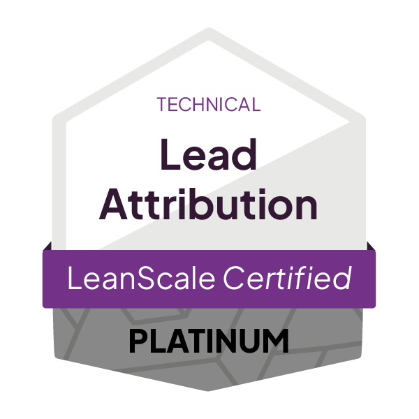 LeanScale_CertificationBadge__LeadAttribution_Technical_Platinum