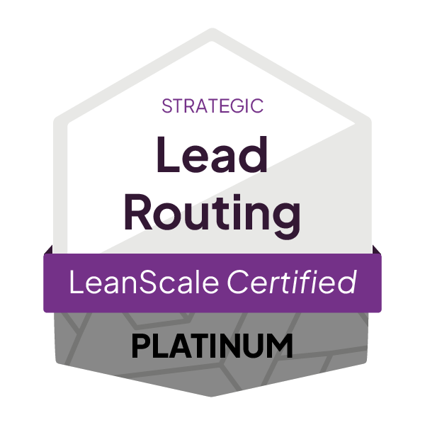 LeanScale_CertificationBadge__LeadRouting_Strategic_Platinum