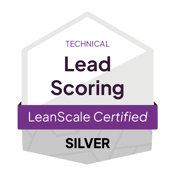 LeanScale_CertificationBadge__LeadScoring_Technical_Silver