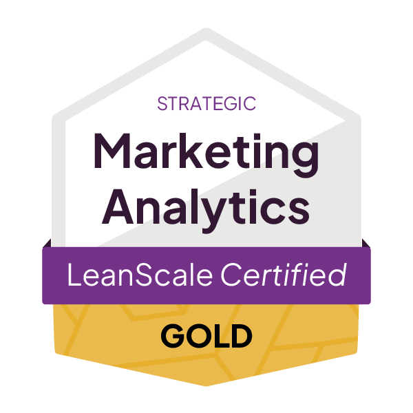 LeanScale_CertificationBadge__MarketingAnalytics--_Strategic_Gold