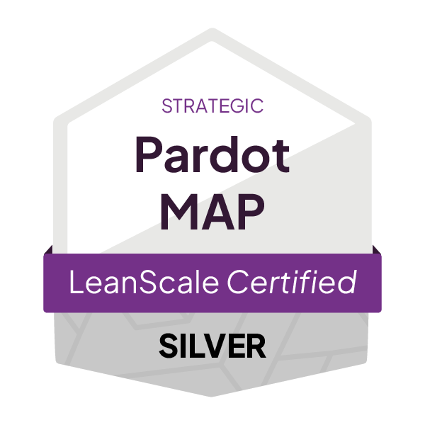 LeanScale_CertificationBadge__PardotMAP_Strategic_Silver