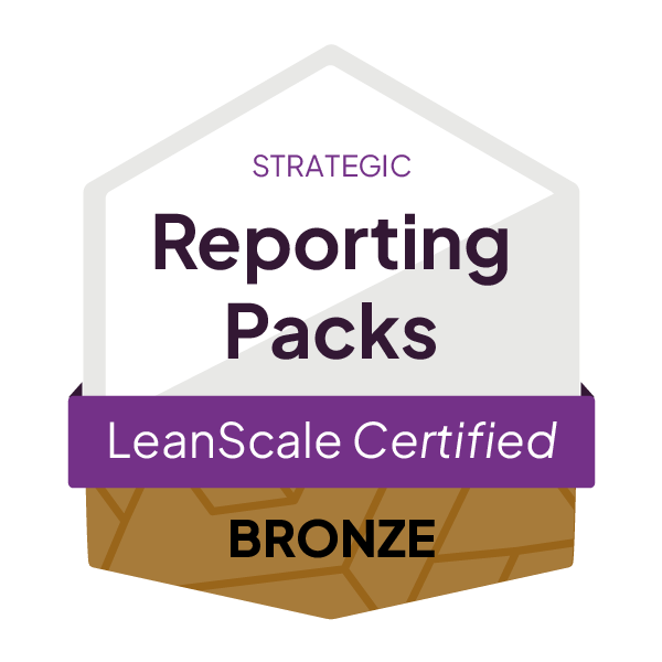 LeanScale_CertificationBadge__ReportingPacks--_Strategic_Bronze