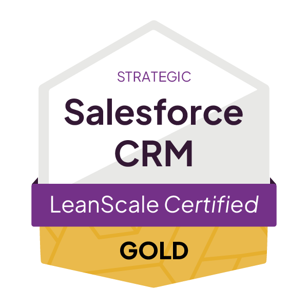 LeanScale_CertificationBadge__SalesForceCRM_Strategic_Gold