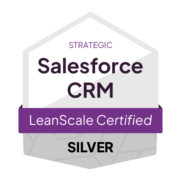 LeanScale_CertificationBadge__SalesForceCRM_Strategic_Silver