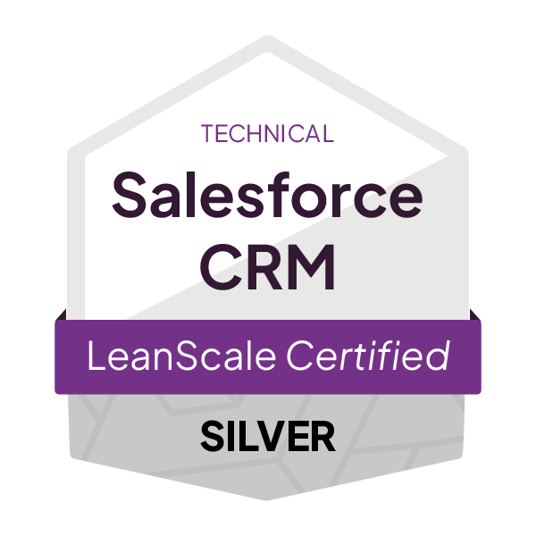 LeanScale_CertificationBadge__SalesForceCRM_Technical_Silver