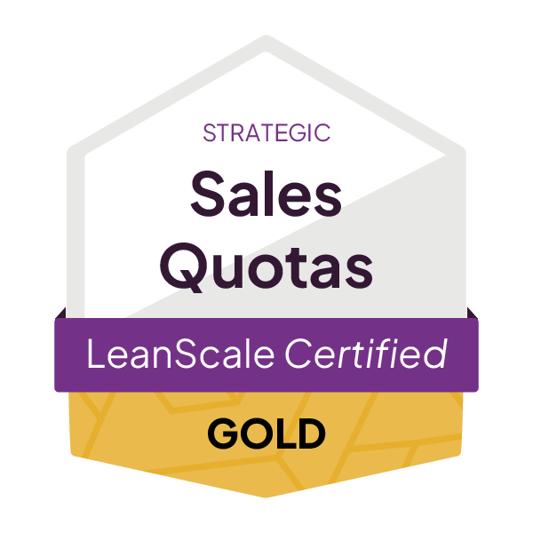 LeanScale_CertificationBadge__SalesQuotas---_Strategic_Gold