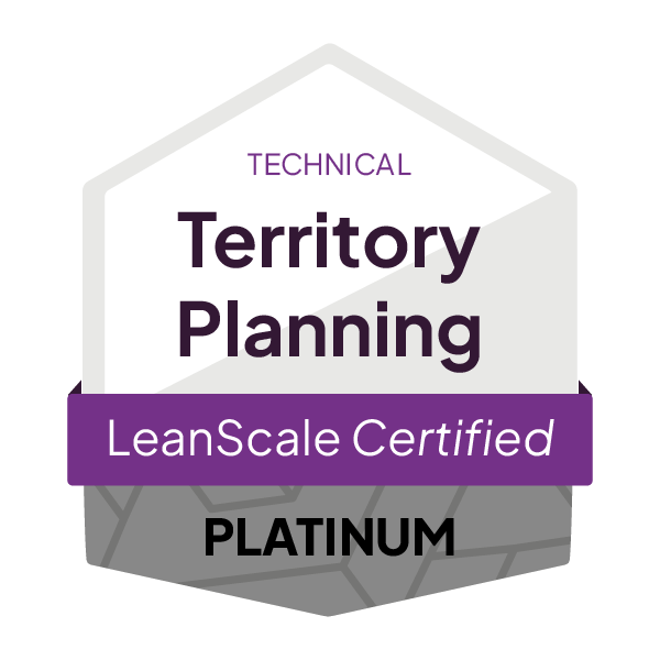 LeanScale_CertificationBadge__TerritoryPlanning_Technical_Platinum